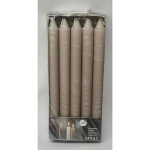 Spaas Household Candles-Grey-10 Pack